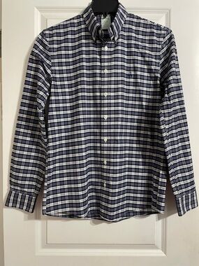 Brooks Brothers Men’s The Original Polo Shirt Slim Non- Iron Stretch Size M